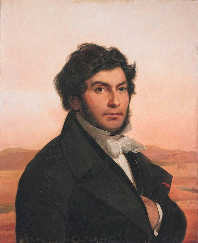 © Portrait de Jean-François Champollion Léon Cogniet, Musée du Louvre (Paris)