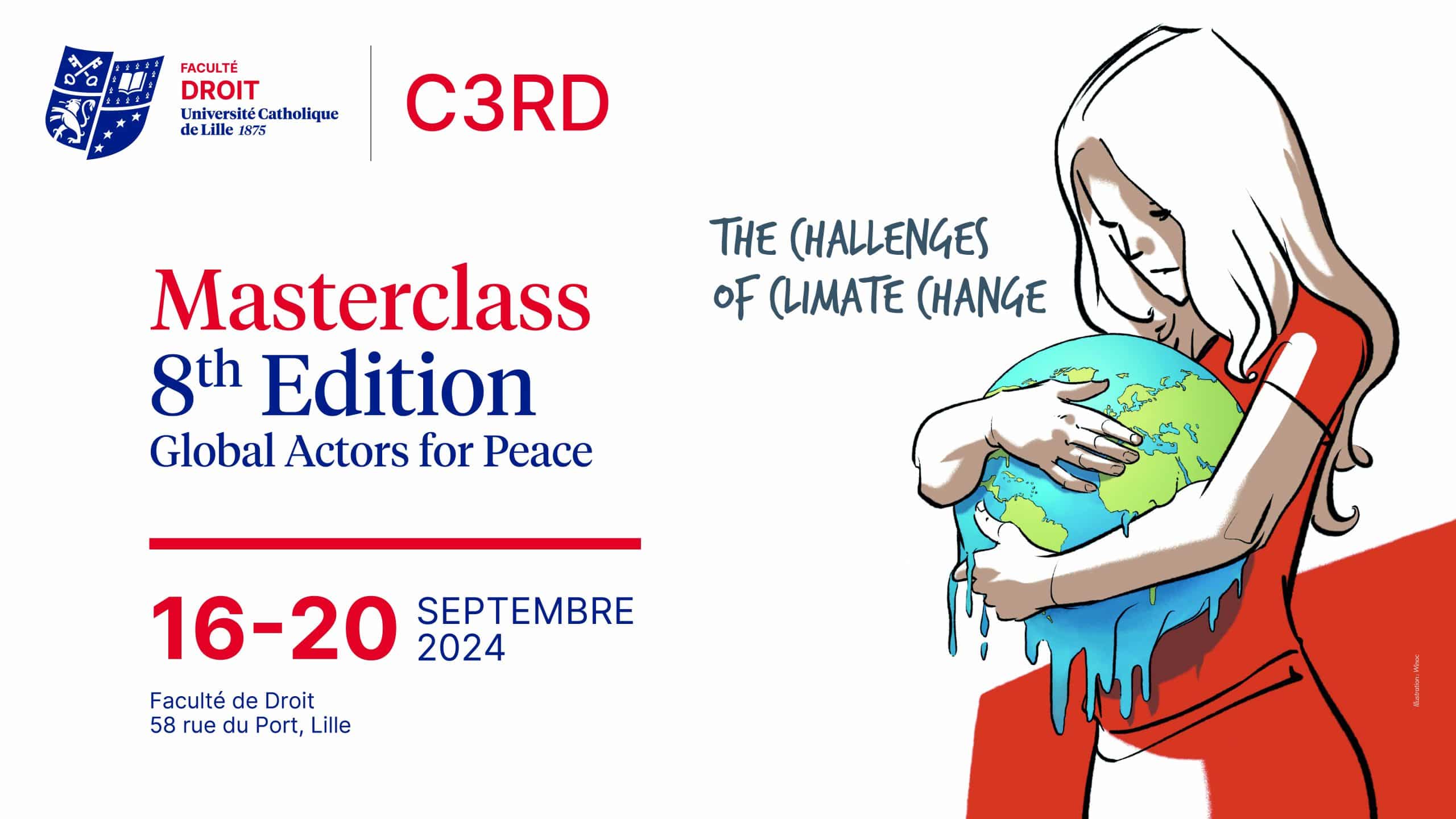 Masterclass 2024 – Global Actors for Peace: an 8th edition dedicated to the challenges of climate change