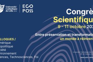 Affiche congrès scientifique ECOPOSS