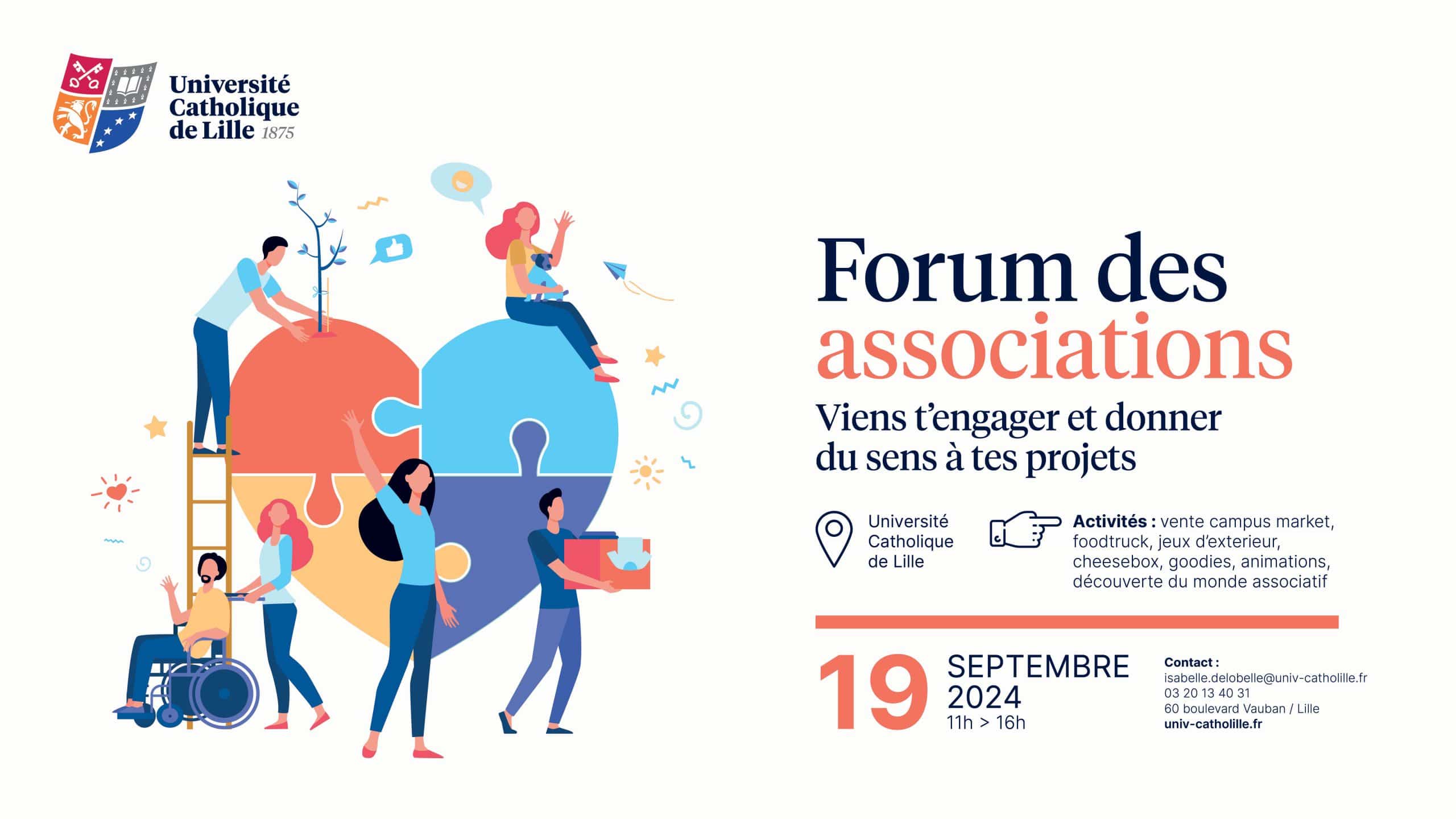 Forum des associations et Campus Market