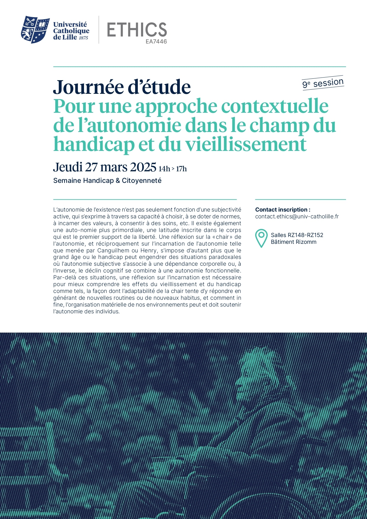 Journée d’étude : Pour une approche contextuelle de l’autonomie dans le champ du handicap et du vieillissement