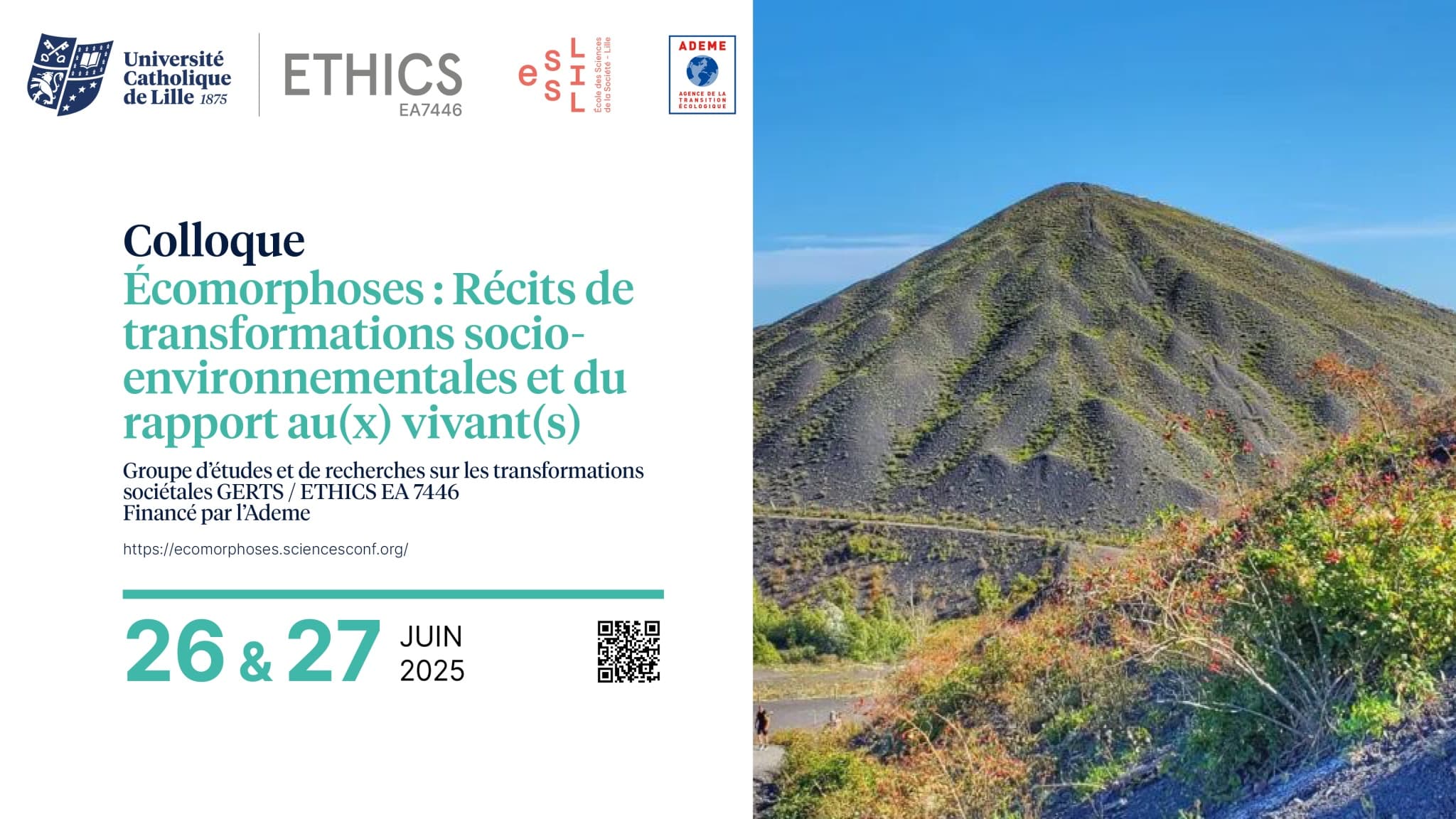 [COLLOQUE] Écomorphoses : Récits de transformations socioenvironnementales et du rapport au(x) vivant(s)